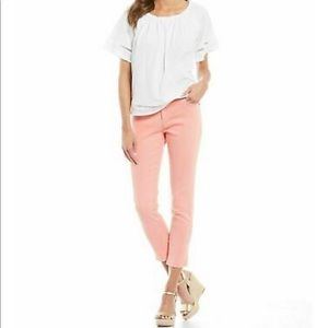 Michael Kors Izzy cropped skinny capri jean